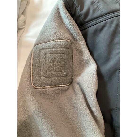 5.11 Tactical Mens Medium Gray Full-Zip Jacket With Black Contrast Fleece & Nylo - Picture 5 of 5
